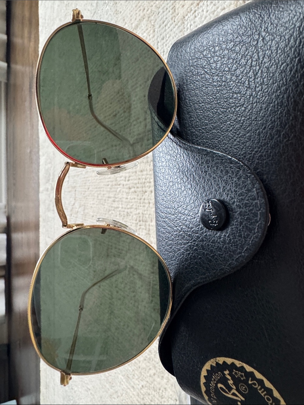 Ray Ban Round Metal Legend Gold